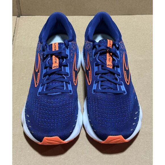 Brooks Glycerin GTS 20 Blue Athletic Running Shoes (1103831D444) Men's Sz 11.5 - Picture 4 of 9